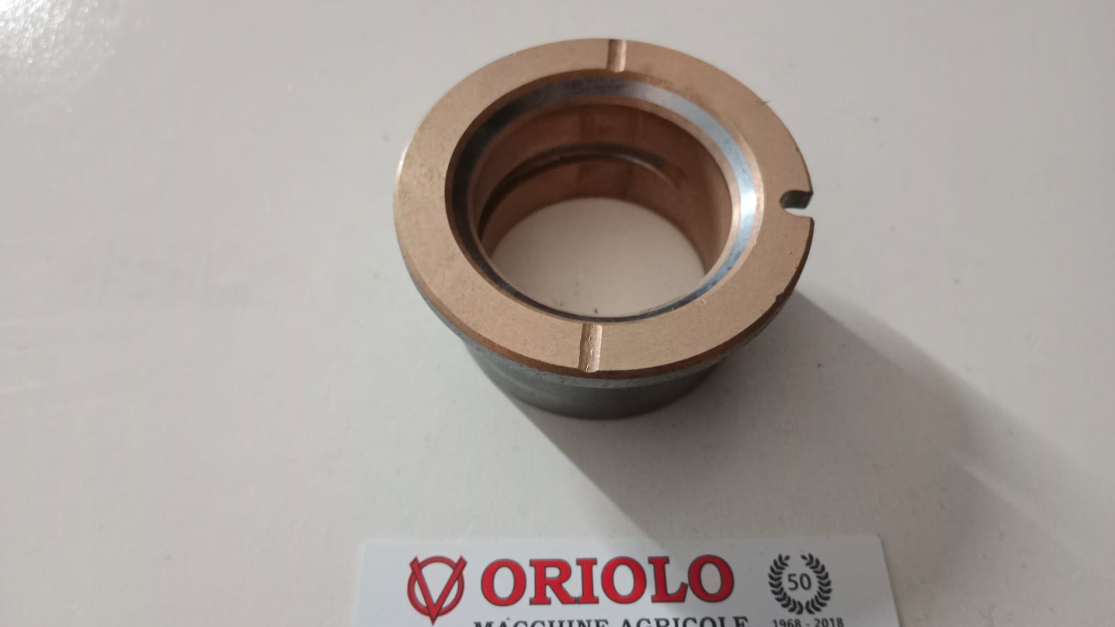 BRONZINA / BOCCOLA / BIELLA PER MOTORE LOMBARDINI D. INT. 44 mm D. EST.  57 mm SP 33 mm